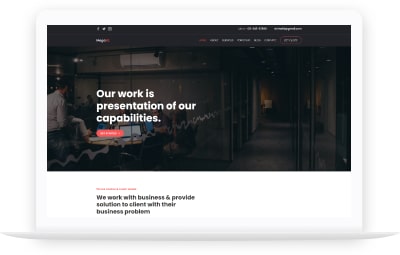 Business website