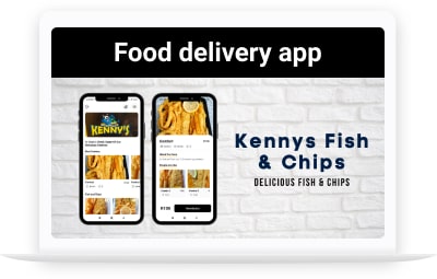 Food delivery app - Kennys Fish & Chips