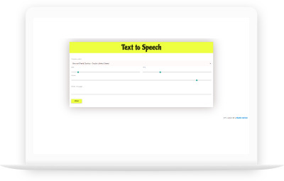 Text to Speech